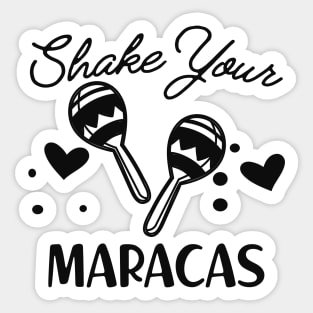 Bride / Bridesmaid - Shake Your Maracas Sticker